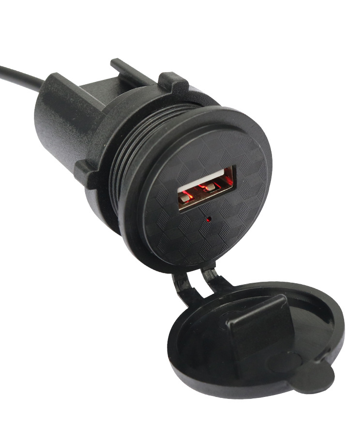 Motorcycle Electric Vehicle USB Phone Charger Modified Waterproof Car Charger