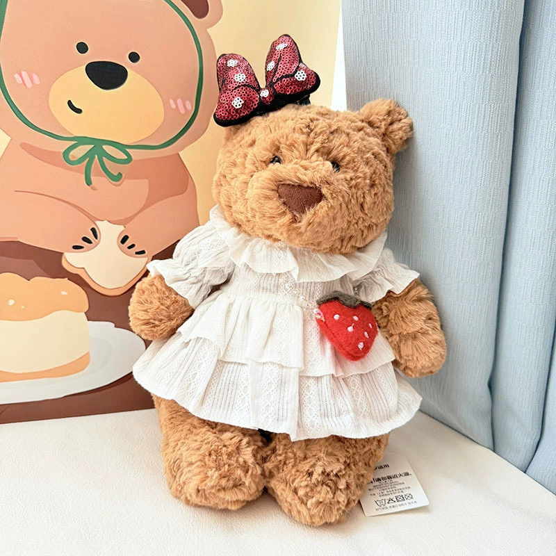 Котята Барселона Bear Clothes Барселона Bear Clothes Фланелевые пижамы Набор eye mask Cute Dressup