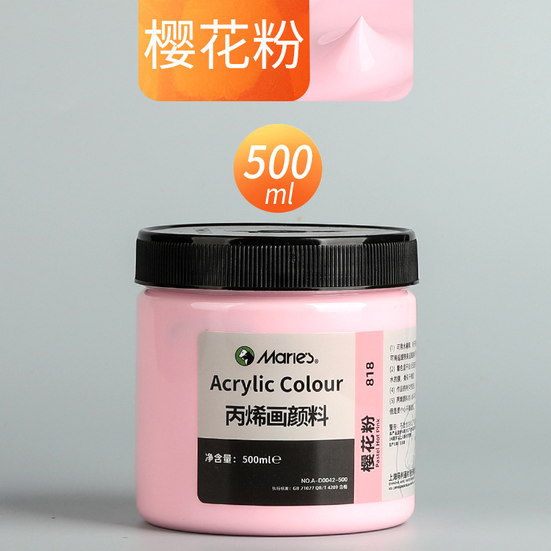 Malee conjunto de pinturas de propileno pintado