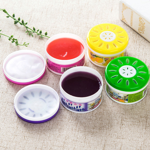 Indoor household deodorizing solid air freshener, car freshener, toilet deodorizing solid fragrance
