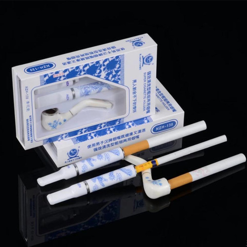Manly 133 full range of cigarette holders, multi-functional push cigarette holders, cleaning type circulation filter cigarette holders, manufacturer wholesale