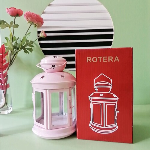 Rotra hanging scented candle with candle holder glass romantic aromatherapy decoration lampshade candle holder diy