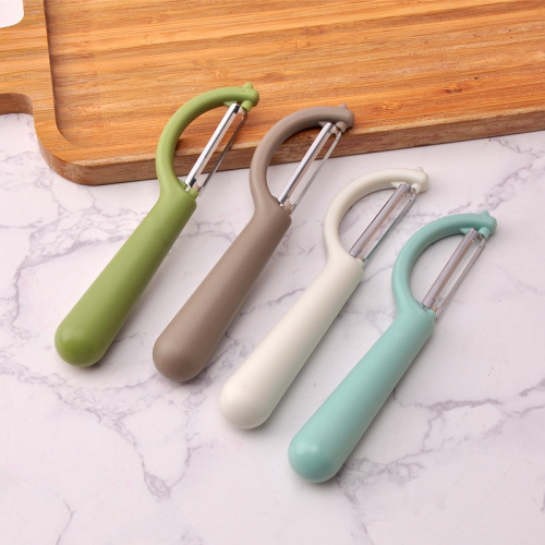 Peeling knife P type stainless steel fruit peeler vegetable kitchen multifunctional potato peeling knife artifact wholesale