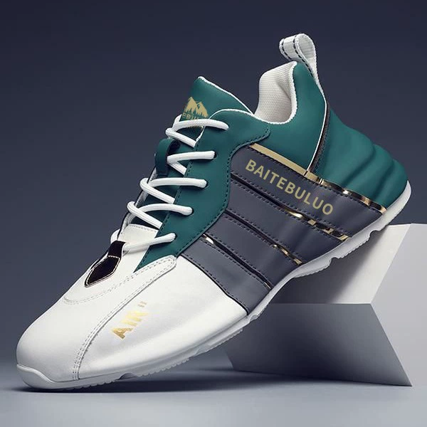 Fashionable footwear, shoe bag, sports universal men's trend breathable sports shoes for leisure