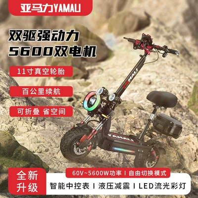 Qatlanan elektrik skuterlər, high-speed scooter adult folding