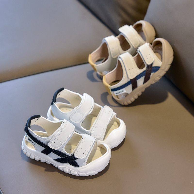 2026 verano nuevo niño zapatos para niños zapatos de playa bebés con suela suave sandalias deportivas para el cabello