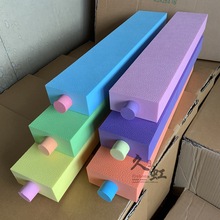 EVA泡沫平衡木幼儿园儿童感统训练器材六色安全独木桥游戏软玩具