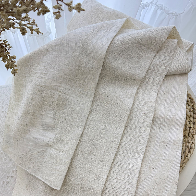 New Cotton and Linen Jacquard Yarn Fabrics with 19 Patterns Can Be Cut and Sampled for Restaurant Balconies. the Wood-Style Yarn Curtains Are Not See-Through New Cotton and Linen Jacquard Yarn Fabrics with 19 Patterns Can Be Cut and Sampled for Restaurant Balconies. the Wood-Style Yarn Curtains Are Not See-Through