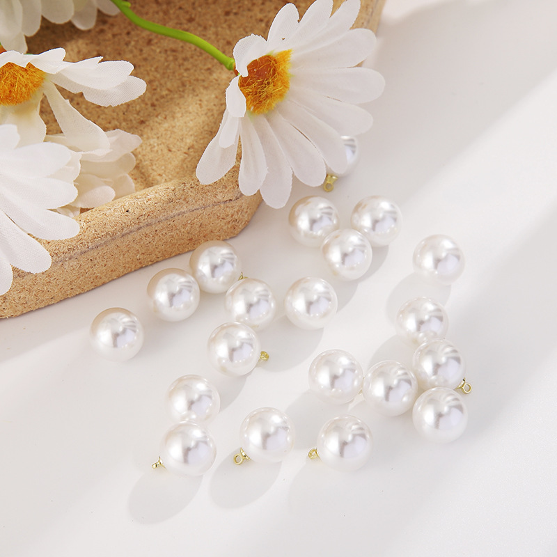 Fashion Solid Color ABS Plating Jewelry Accessories 1 Piece