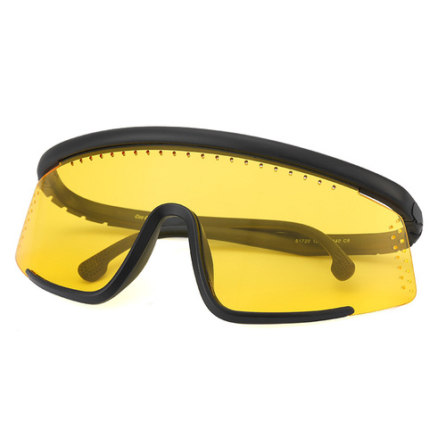 Cross-border new outdoor cycling sports glasses 1720 large frame windshield men's sunglasses personalized sunglasses ski goggles