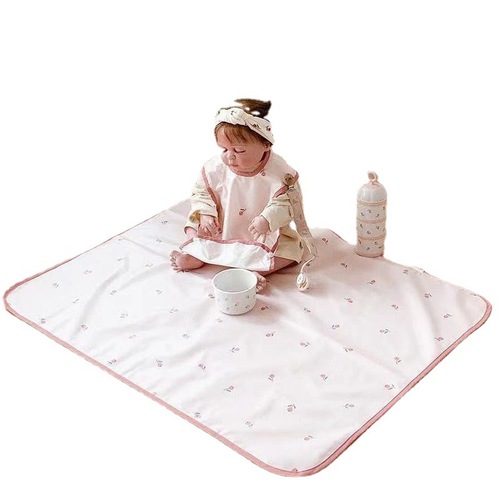 Korean ins baby diaper pad waterproof washable urine-proof mattress baby leak-proof bear overnight sheet