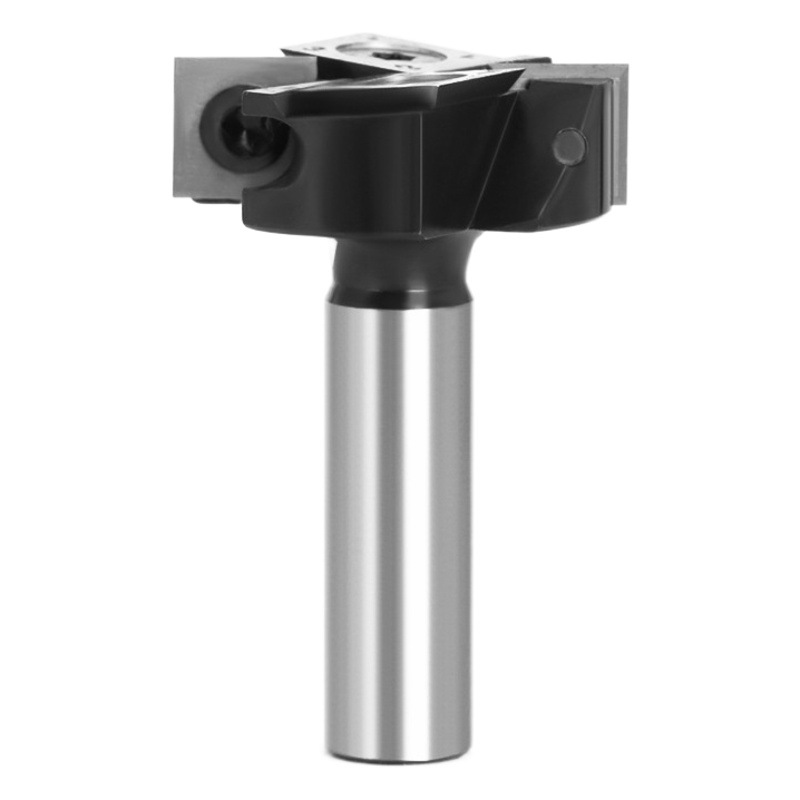 1/2 mango 8mm cuchillo de ranurado de cuatro hojas cuchillo de limpieza de fondo extraíble placa incrustaciones cuchillo de ruptura