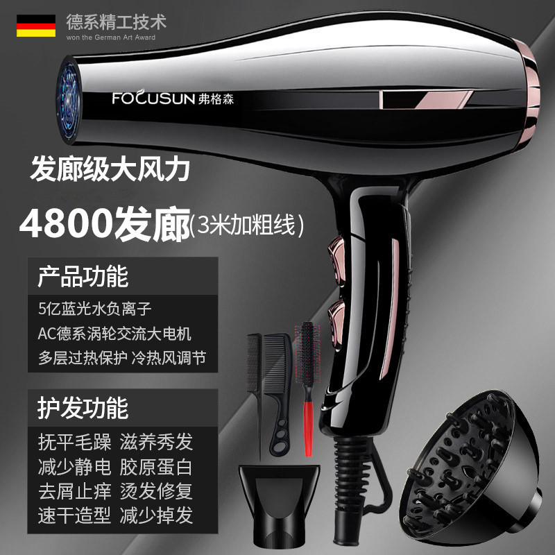 2025新款德国电吹风机发廊大功率理发店大风力负离子护发速干风筒|undefined