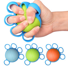 Finger Grip Training Foam Ball Five Finger Grip Exercise Durable Grip Trainer Finger Strength Trainer