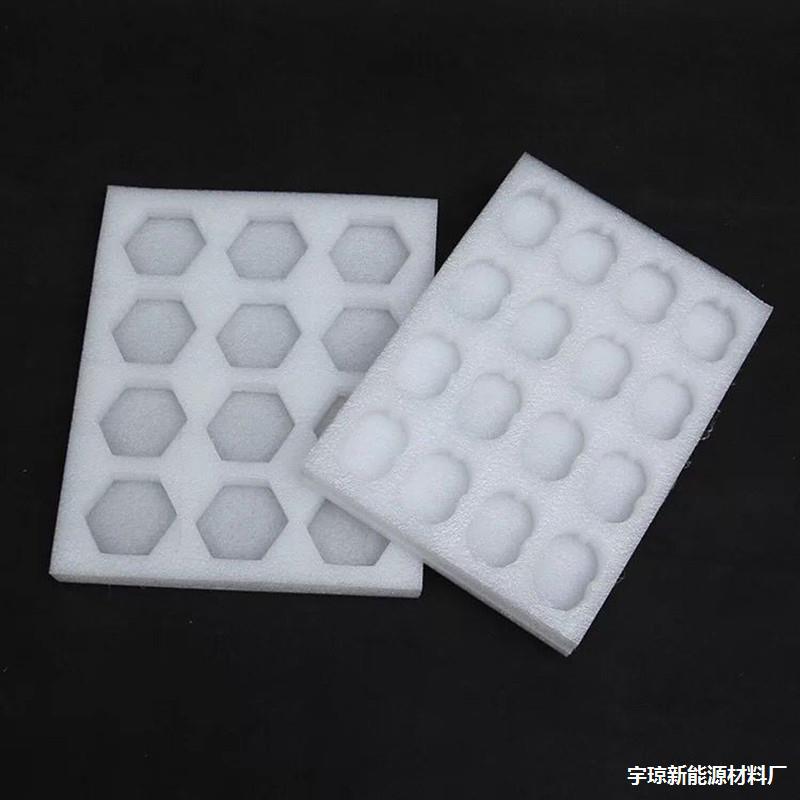 易碎蜂蜜玻璃瓶内衬 EPE珍珠棉泡沫盒内衬  珍珠棉定位包装材料