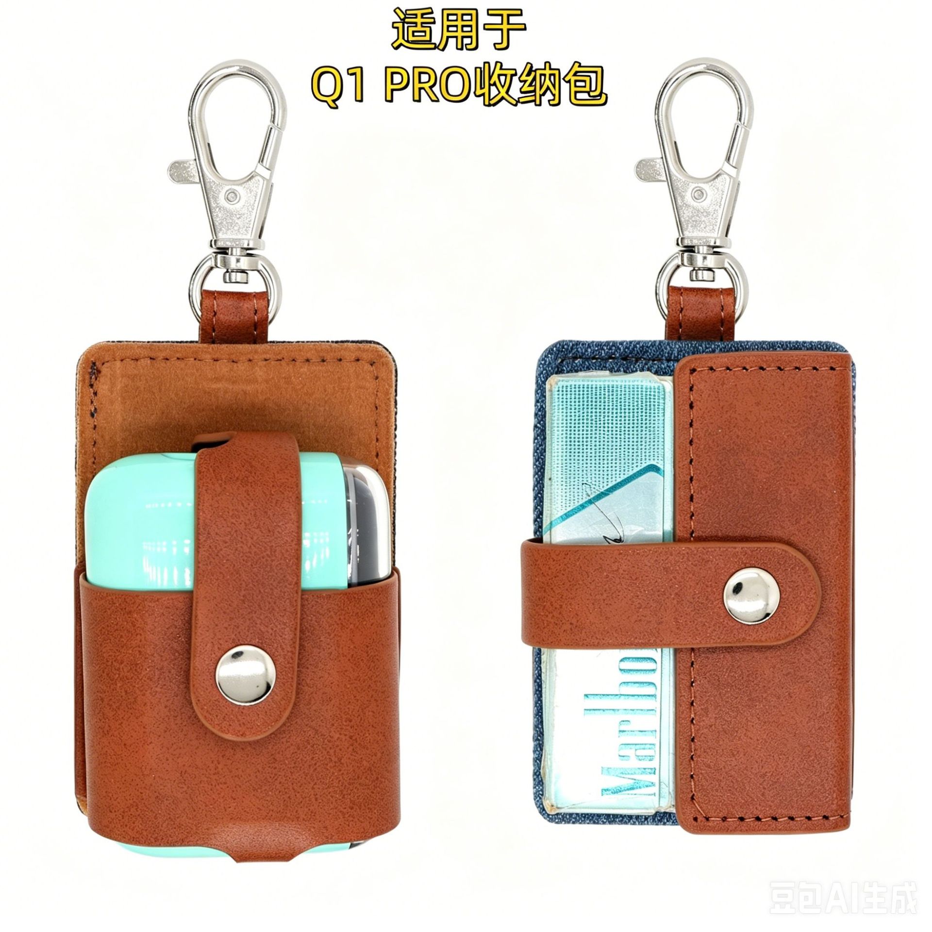 适用于Fasoul品牌Q1PRO收纳包Q1 PRO PU皮套一件代发跨境日本热卖