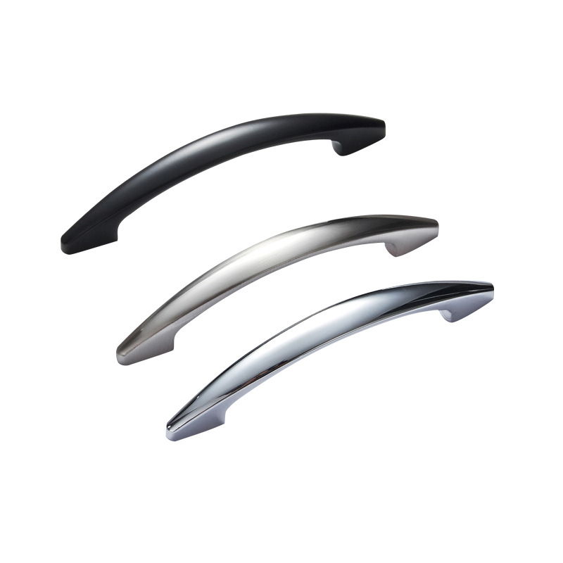 Moderno minimalista estilo americano gabinete zapato armario accesorios de hardware manejar aleación de zinc Liang Luo Liang cromo manejar image 6