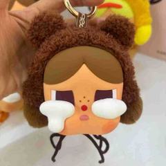 新商品の泣く子供のイヤホンの包みのゴムの顔のぬいぐるみのキーホルダーの東南の越境のペンダントの公仔の潮はシリーズを遊んで飾ります。