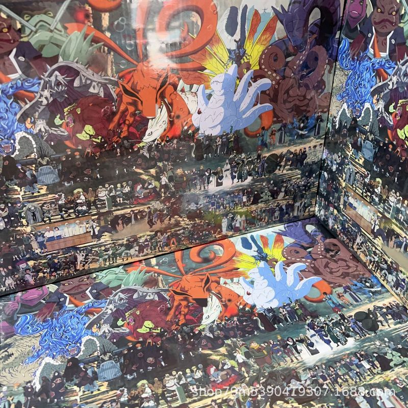 1000ピースの子供向け知育パズル、夜市での販売促進、10元モデル、高品質カラーボックス入り、ウルトラマン公式ライセンス|undefined