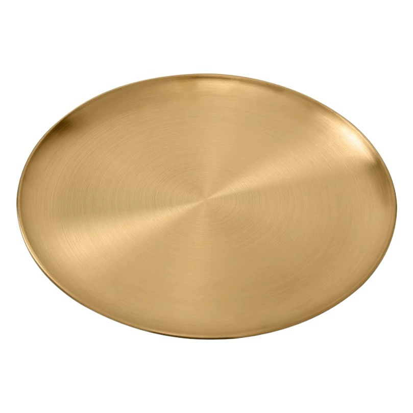 Пластина из нержавеющей стали 304 Пищевая корейская тарелка для барбекю