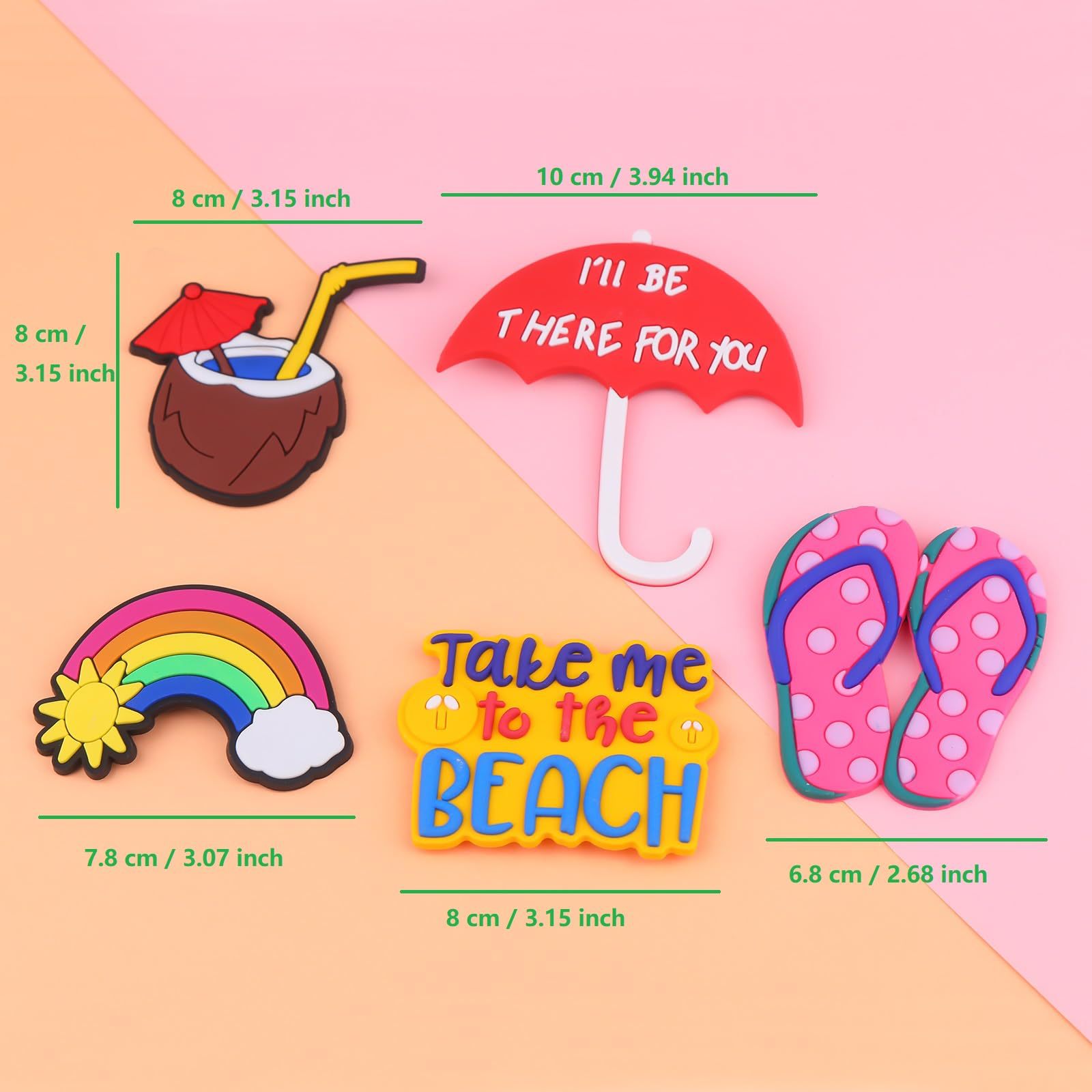 1 Set Quantity 1 Set PVC Cartoon Bag Buckle