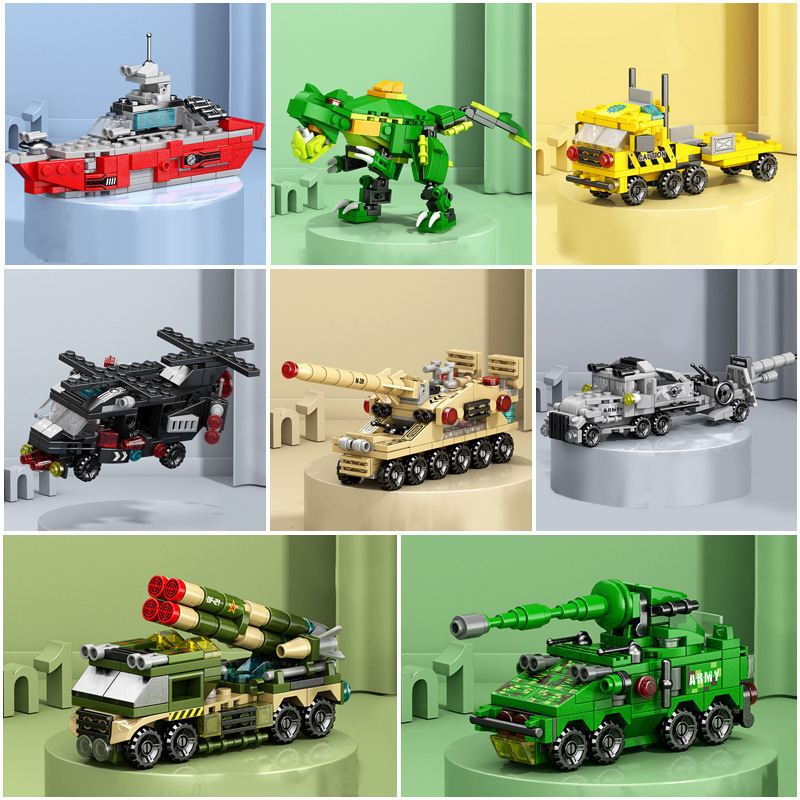 Mecha Military Children's Toy Building Blocks Free Assembly Boys School Institution Gift Lele Brothers Wholesale Dropshipping Mecha Military Children's Toy Building Blocks Free Assembly Boys School Institution Gift Lele Brothers Wholesale Dropshipping