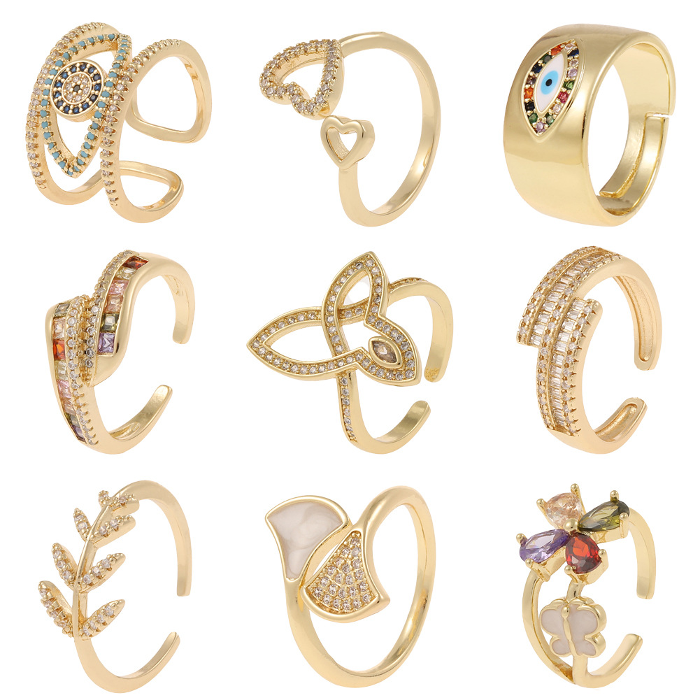 New women's fashion fashion hand jewelry copper-plated real gold…