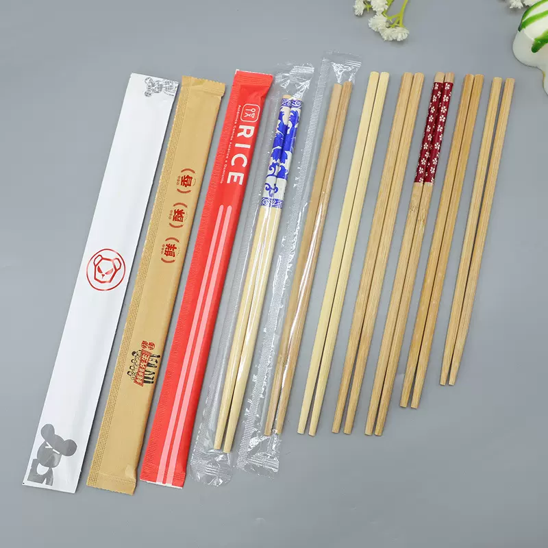 厂家一次性加粗家用筷子酒店火锅上油碳化筷跑江湖地摊插板竹筷