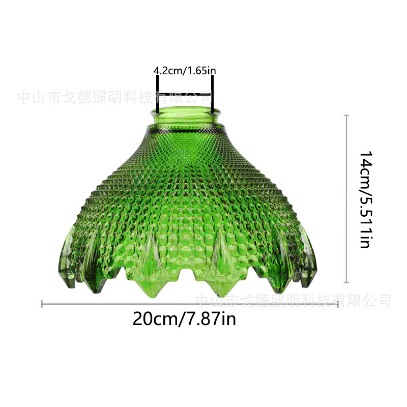 독립된 카톤 폼 포장 포함 녹색 접힌 녹색 유약 전용 갓 포함 독립된 카톤 폼 포장 포함