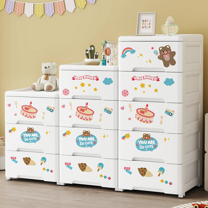 Armario de almacenamiento tipo cajón, armario de almacenamiento de acabado de dormitorio de sala de estar para el hogar, armario de almacenamiento de juguetes multicapa de piso a techo de gran capacidad