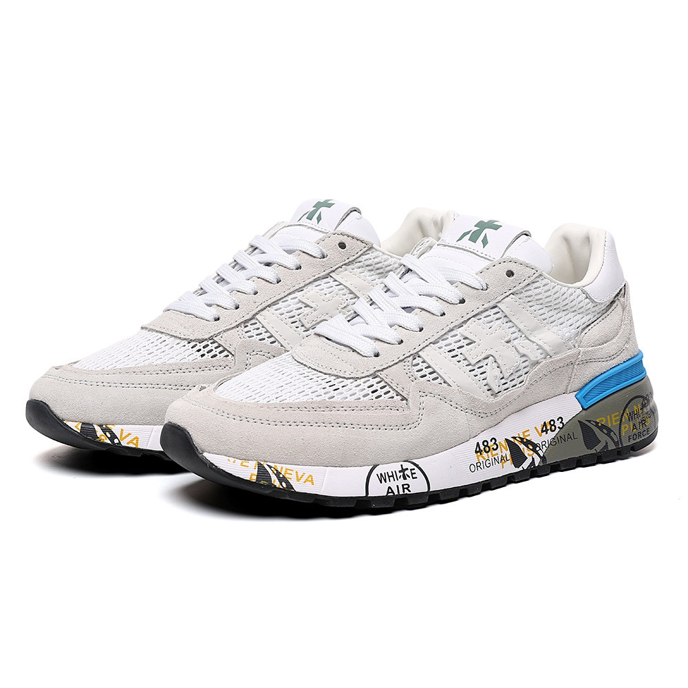 Comercio exterior transfronterizo nuevos zapatos masculinos premium, suela gruesa transpirable, zapatos deportivos casuales de cuero anti-pelú.