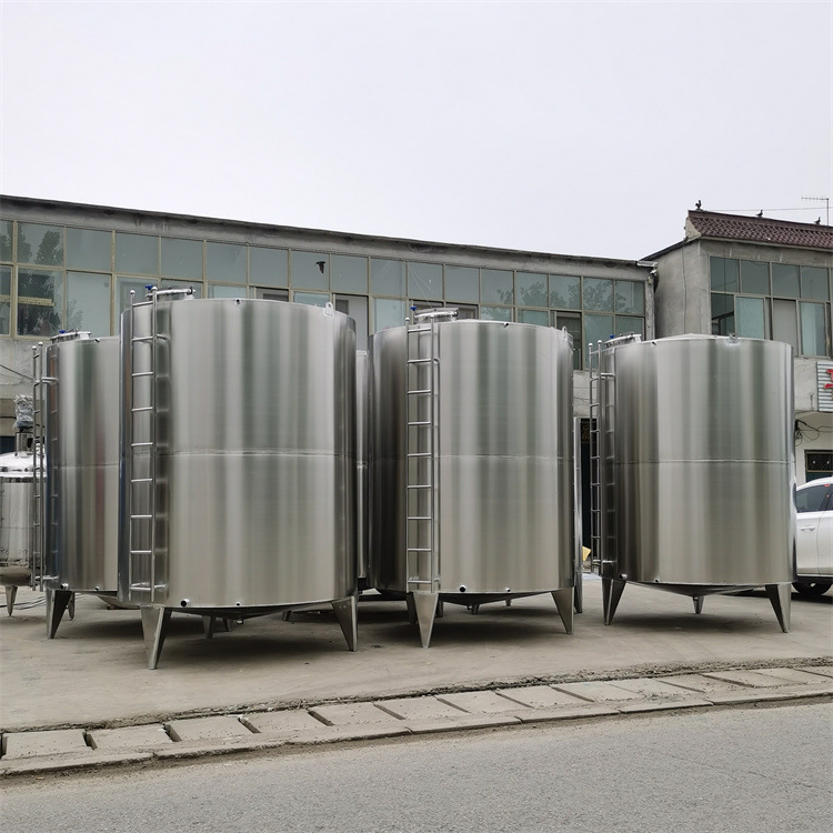 5立方储酒罐 304不锈钢油罐 10立方立式不锈钢储液罐