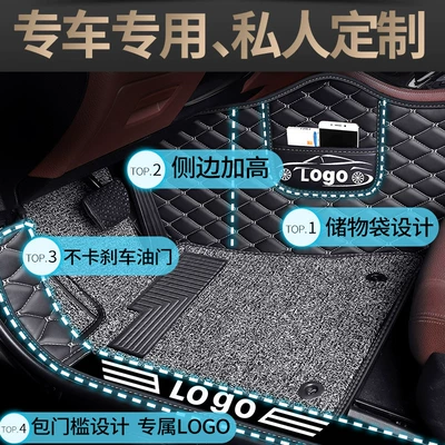 Full-Coverage Floor Mats — Modelə uyğun ayaqaltı