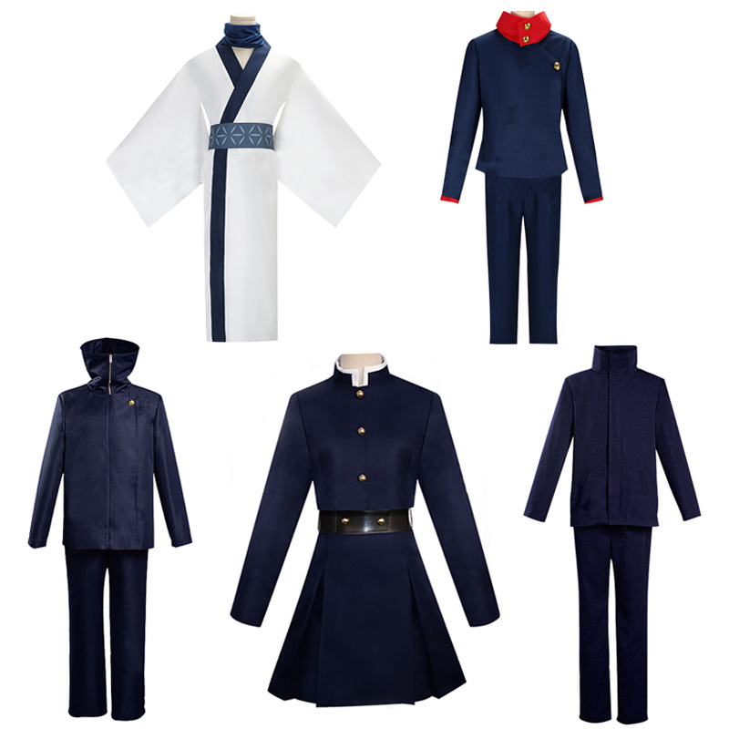 咒術回戰cos服釘崎野薔薇五條悟虎杖悠仁伏黑惠狗卷棘cosplay服裝