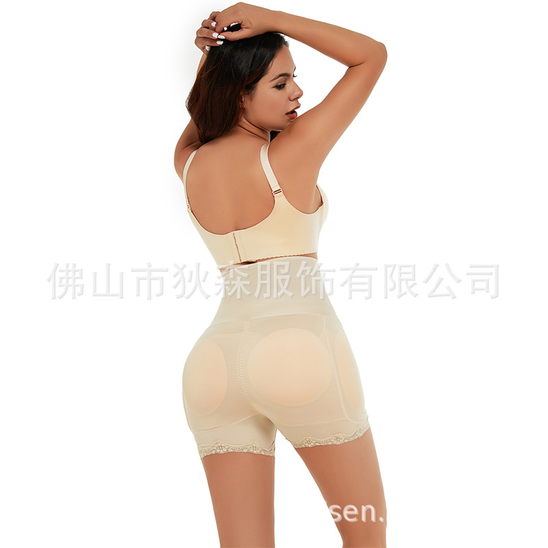 Nuevo suministro transfronterizo directo de tres filas de hebilla para elevar las caderas, almohadillas de esponja para elevar las caderas, pantalones de calzado para elevar las caderas, pantalones de calzado para elevar el cuerpo