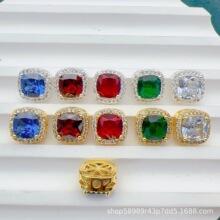 ͭ��18k΢���ʯ����ִ�����������������diy�ֹ����ӳ�������