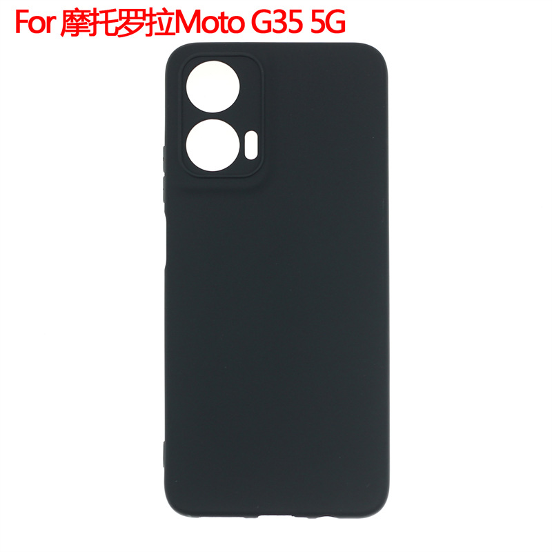 Adequado para Motorola Moto G35 5G capa protetora de telefone móvel material fosco TPU