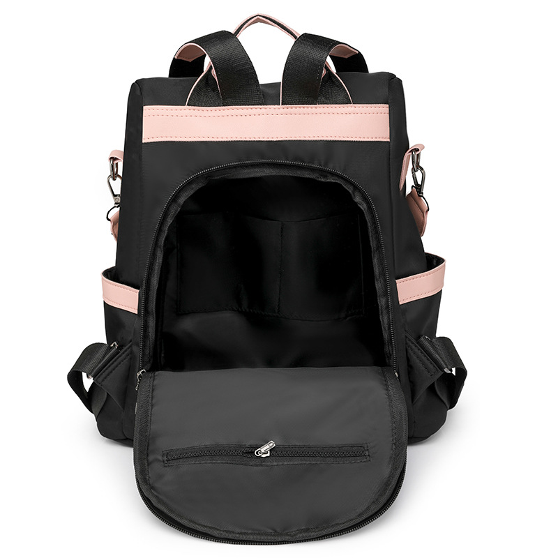 Comercio exterior nuevas señoras mochila antirrobo moda cuero suave mochila de viaje de gran capacidad moda mochila de un solo hombro de moda de doble uso