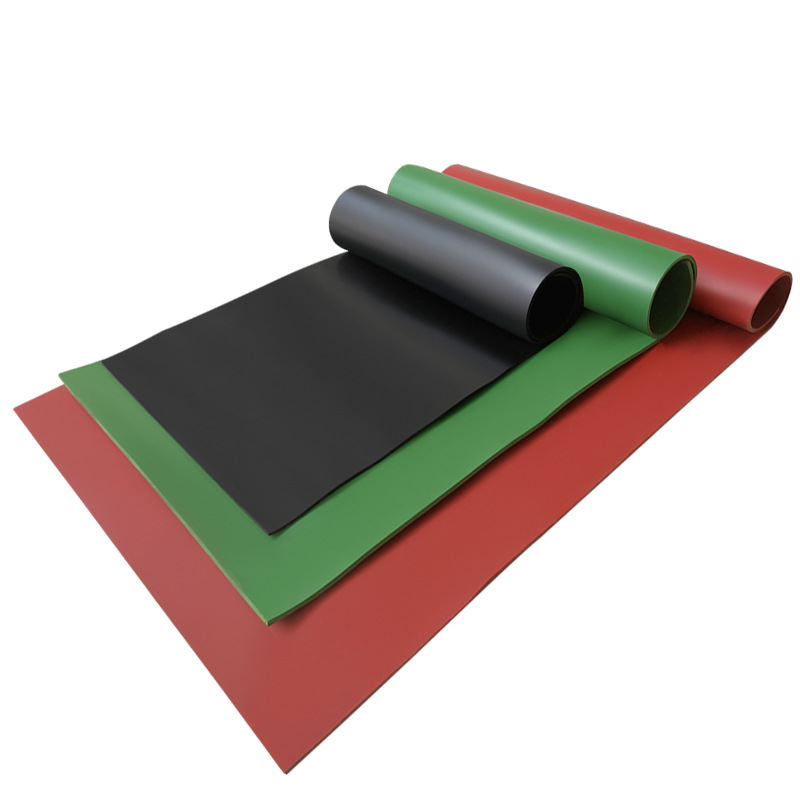 유통 룸 바닥 절연 고무 매트 블랙 고무 가죽 매트 충격 흡수 고무 매트 레드 그린 절연 고무 시트