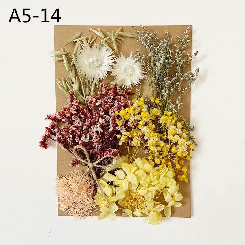 Materials set, postcard flower-shaped, handmade, bouquet, wholesale