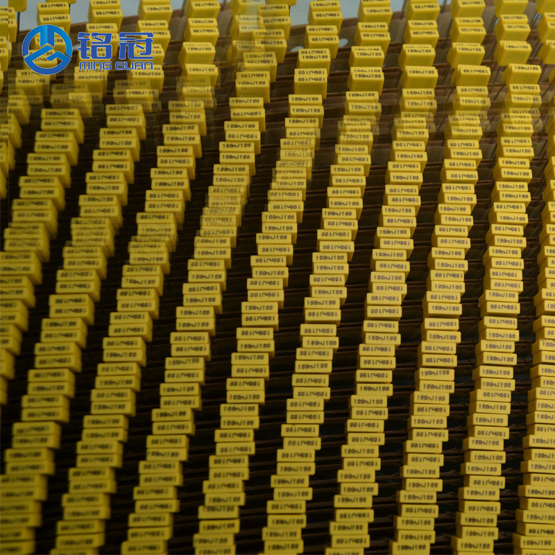 厂家直销CL23方块校正电容CL71 100V222 2.2NF 2200PF P5MM 编带