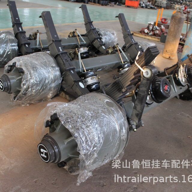 Trailer Semi-Trailer Axle 13-Ton 16-Ton American-Style Axle Fuhua Axle Foreign Trade Order-Taking Factory Direct Sales