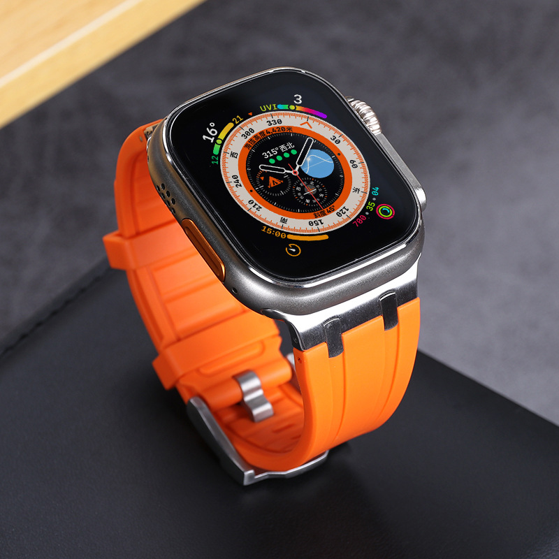 Para Apple iwatch Ultar Apple pulsera s987654 pulsera líquida pulsera de silicona pulsera S11