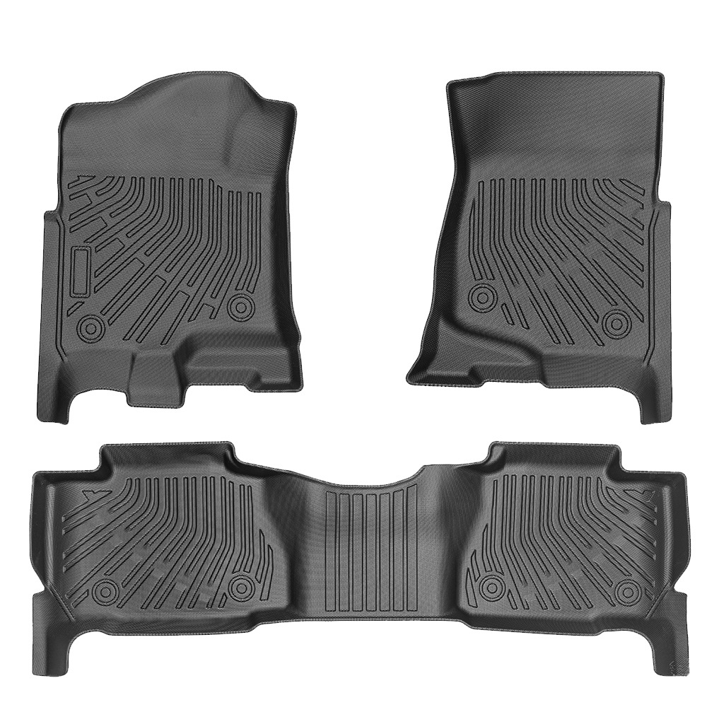 Aplicable a Chevrolet Tahoe 2007 - 2014 TPE Foot Pads 3D All-Weather Material Cojín del maletero