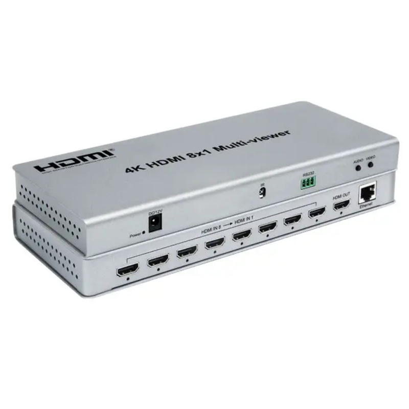 Cross-border 4KHDMI 8 in 1 out screen splitter screen 8 picture splitter dnf underground city split 8 brick removal Cross-border 4KHDMI 8 in 1 out screen splitter screen 8 picture splitter dnf underground city split 8 brick removal