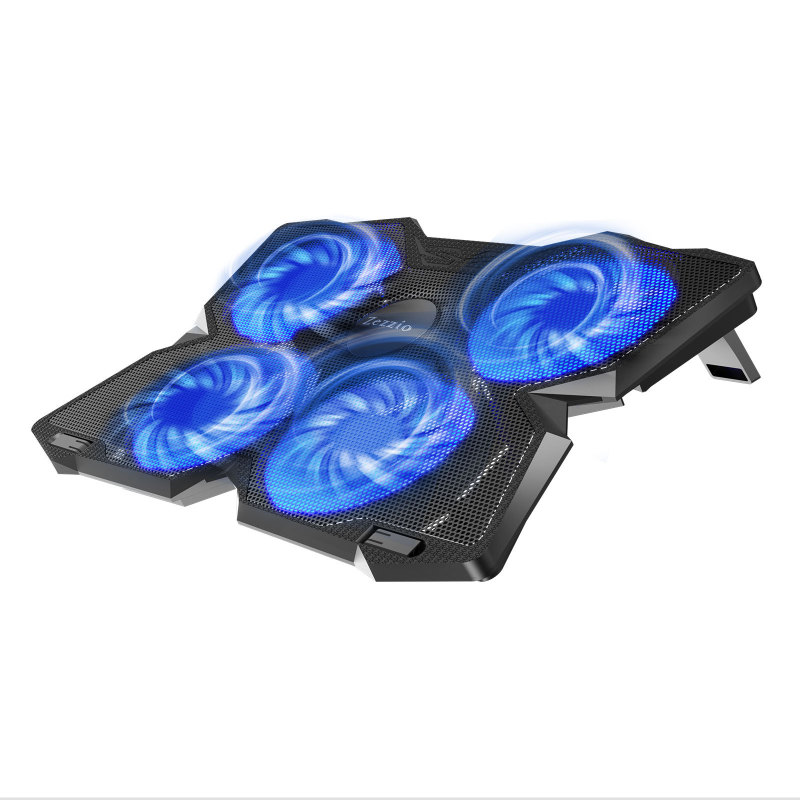 Zezzio notebook cooling base game laptop cooling base 4 exhaust fan mute bracket Zezzio notebook cooling base game laptop cooling base 4 exhaust fan mute bracket