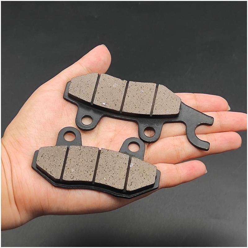 Diamante leopardo HJ125K-2A motocicleta disco delantero freno pieza de cuero EN125 sharp fresco freno bloque fricción pieza accesorios