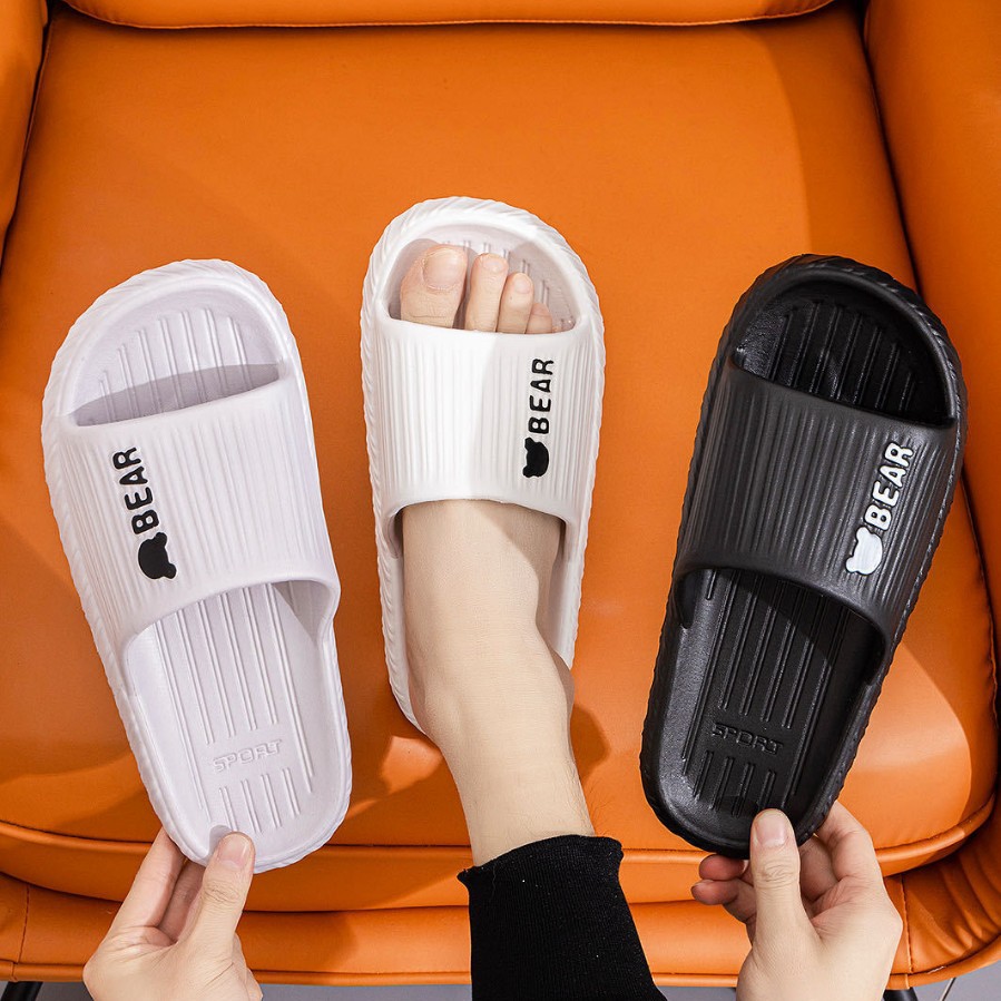 25 Years New Simple Home Couple Men's Slippers Indoor Shower Soft Bottom Eva Light Bottom Slippers Wholesale