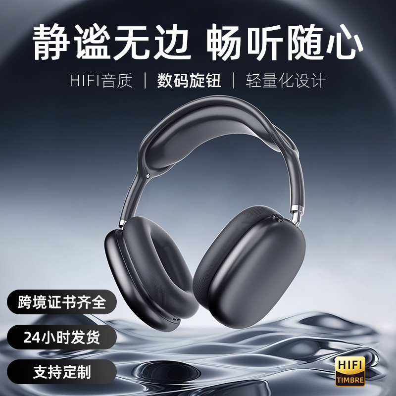 Selección estricta de 2026 nuevos auriculares auriculares de alta calidad de sonido perilla digital auriculares Bluetooth inalámbricos de larga duración