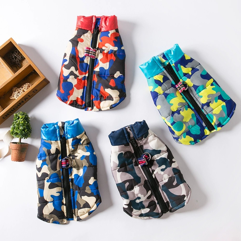 Амазонская осенняя и зимняя одежда для собак утолщает теплая одежда для собак